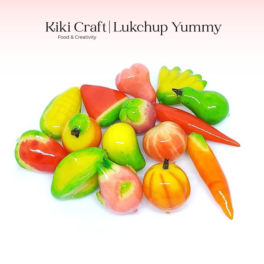 Kue Lukchup / Kue Buah Mini Thailand PO 1-3 Hari / Dessert / Garnish