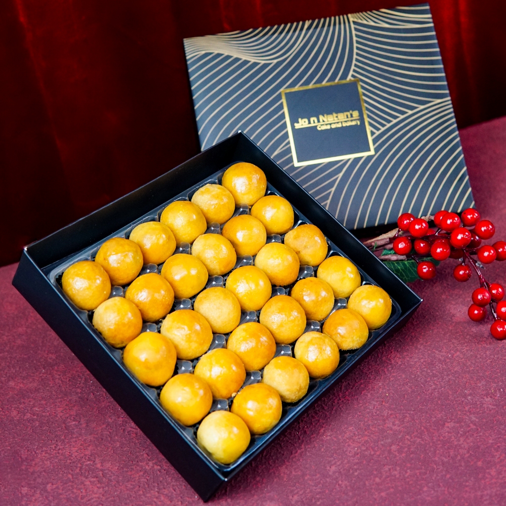 Hampers Nastar Premium Isi 30 Softbox (Tersedia Box Natal Christmas Edition) | Jo n Natan's Cake