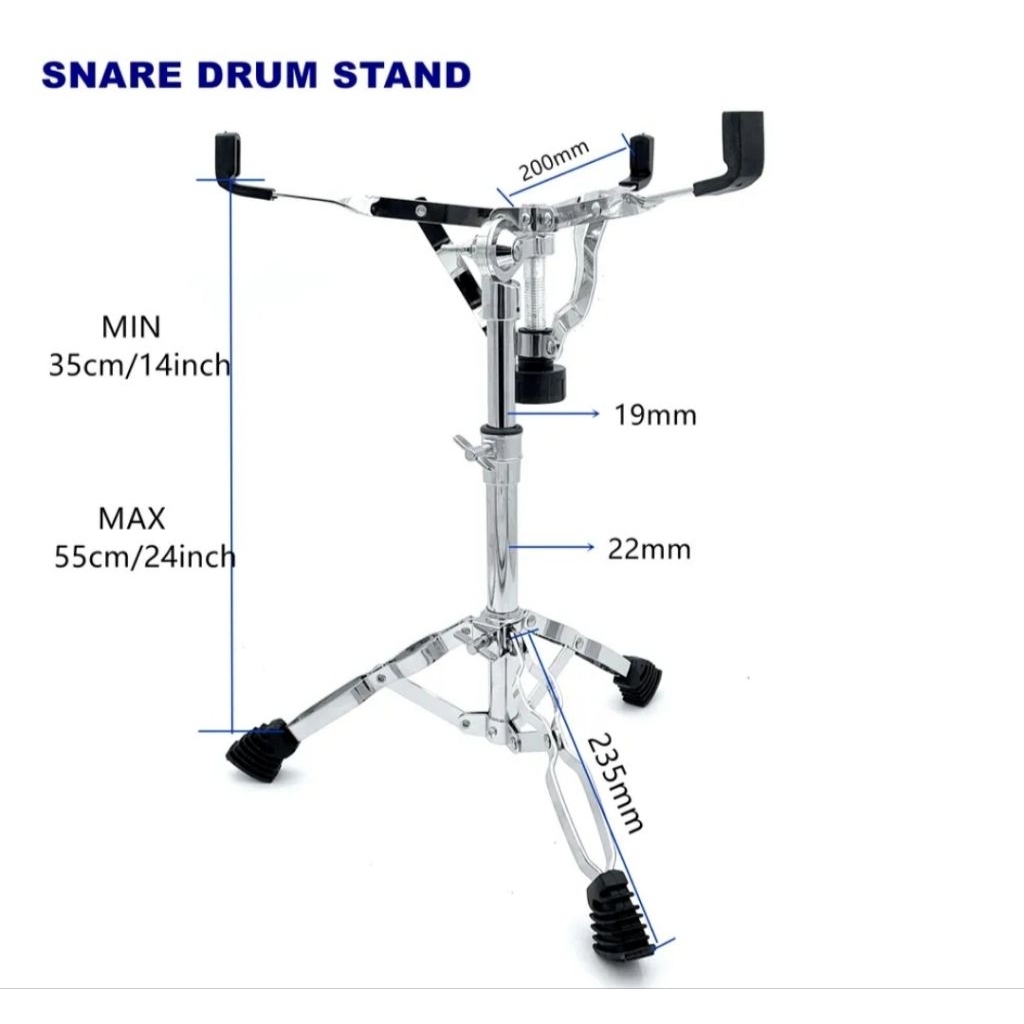 STAND SNARE IMPORT CHORME/SNARE DRUM/DRUM SNARE
