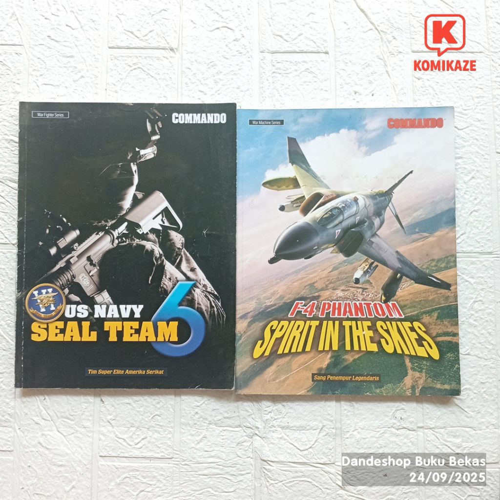 Commando - Majalah Edisi Koleksi Khusus War Fighter Machine Series