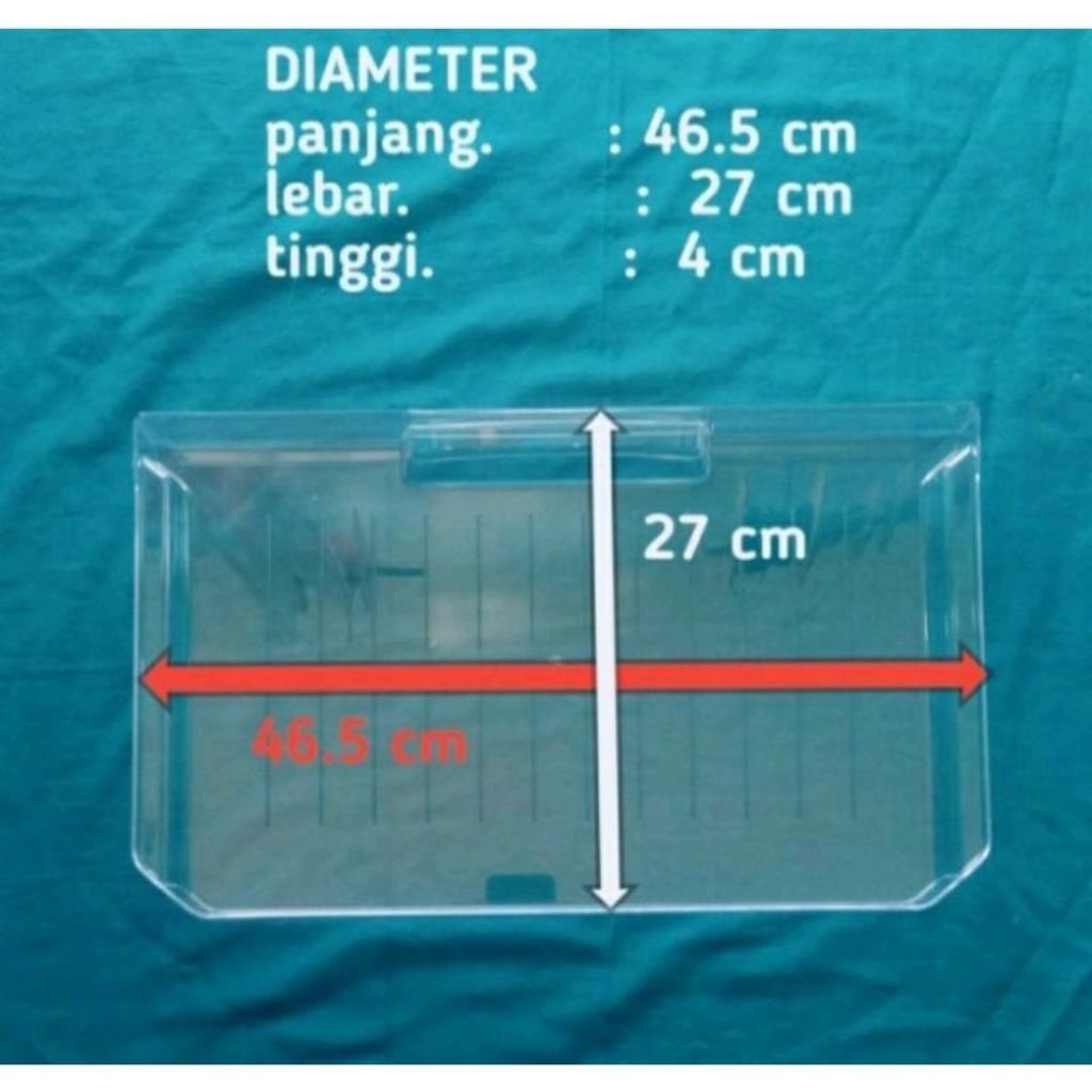 rak daging Rak bawah freezer rak ikan kulkas sharp