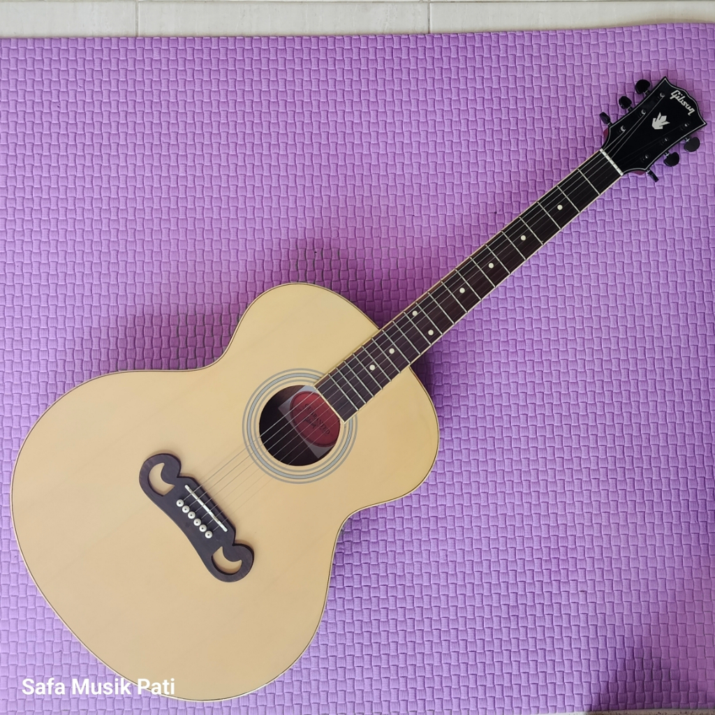Gibson Custom Gitar Akustik Elektrik High Quality