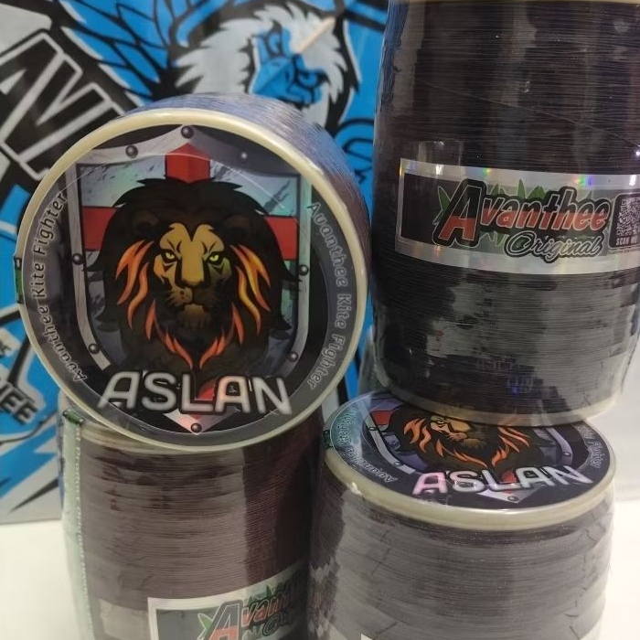 gelasan ASLAN turnment matot abu grey 0.23 panjang 6000 yard