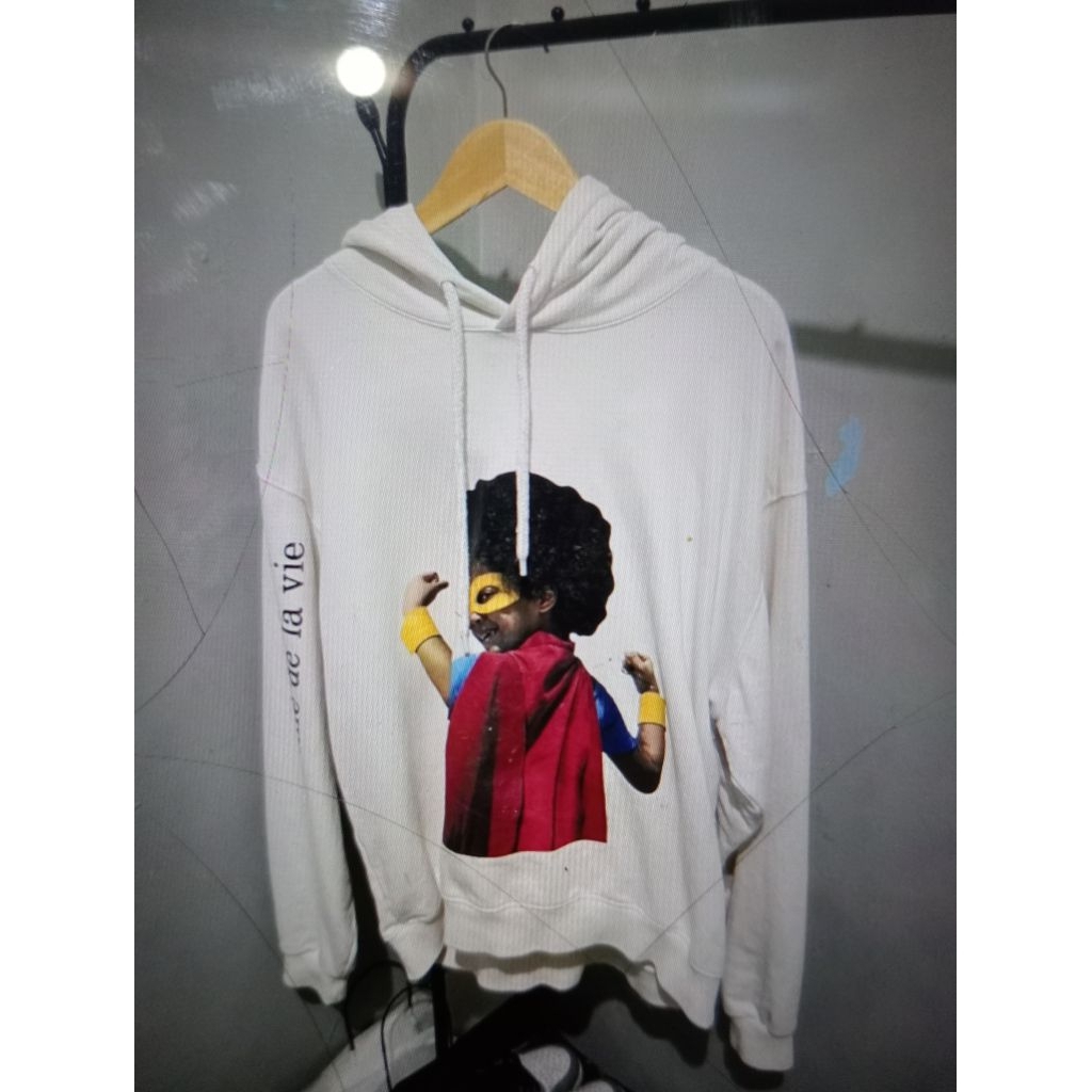 link co Hoodie adlv putih