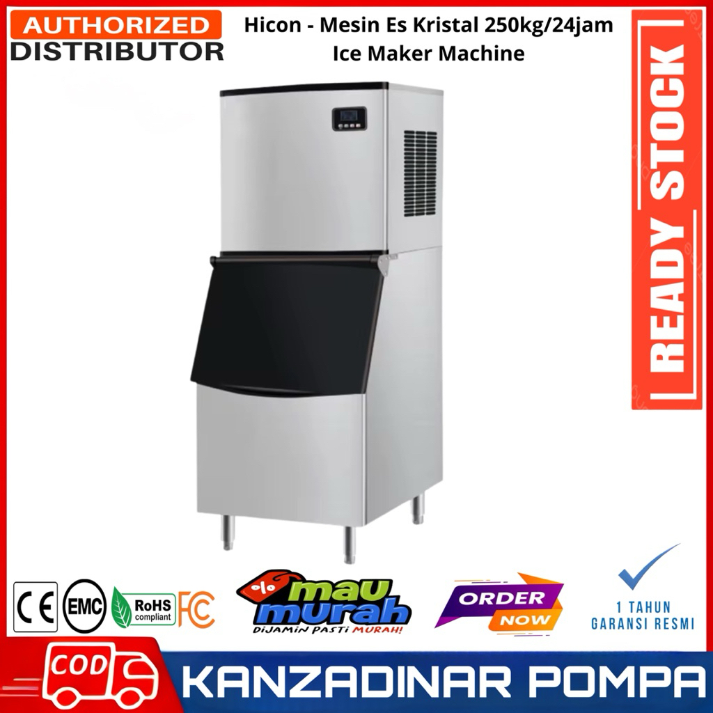 Hicon - Mesin Es Kristal 250kg/24jam Ice Maker Machine