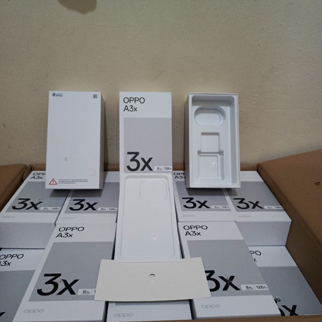Dus Atau Box HP Oppo A3x Ram 8x128 Copotan Original