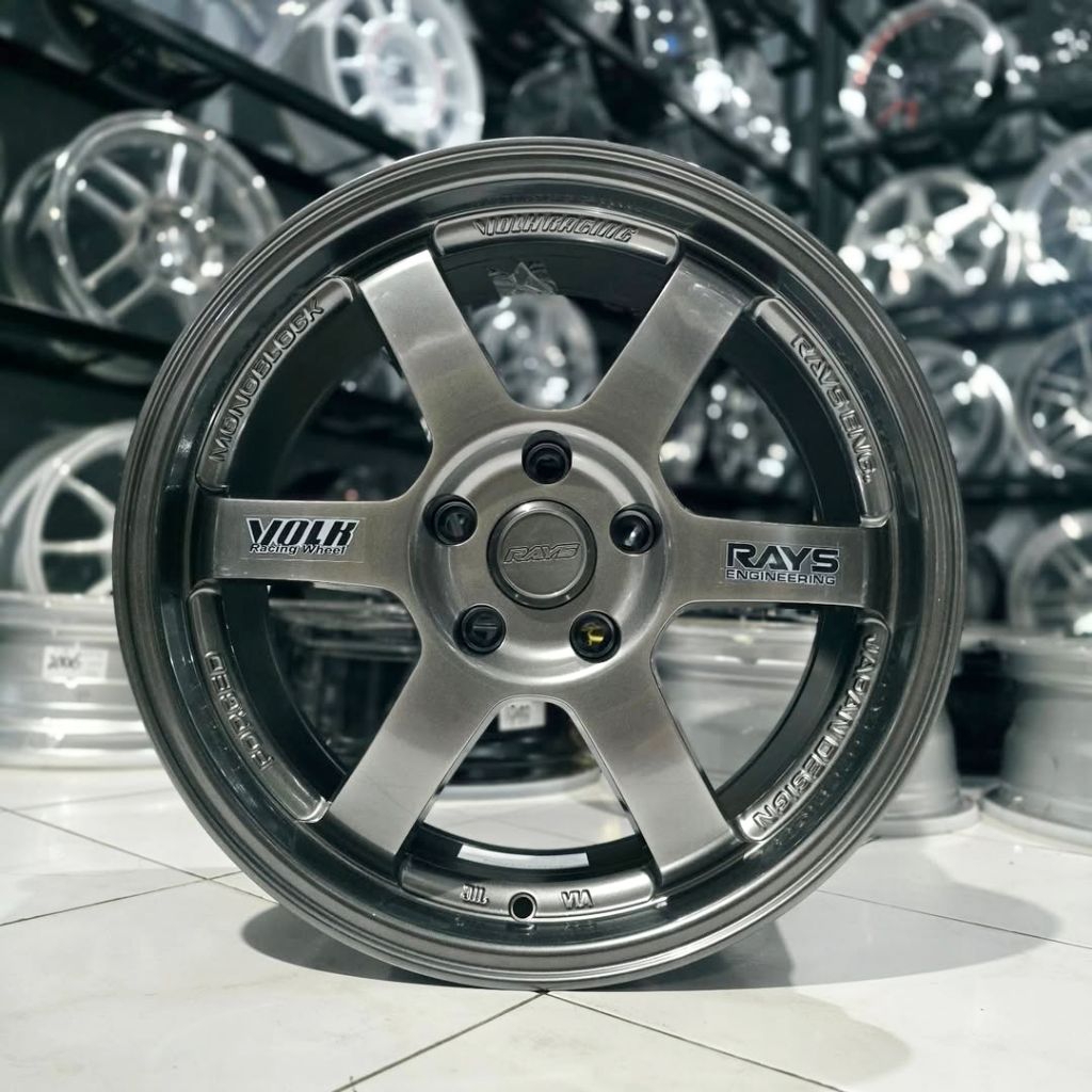 velg te37 og ring 17 lebar 8 et 40 velg mobil ring 17 velg racing r17 untuk mobil Innova Reborn Vent