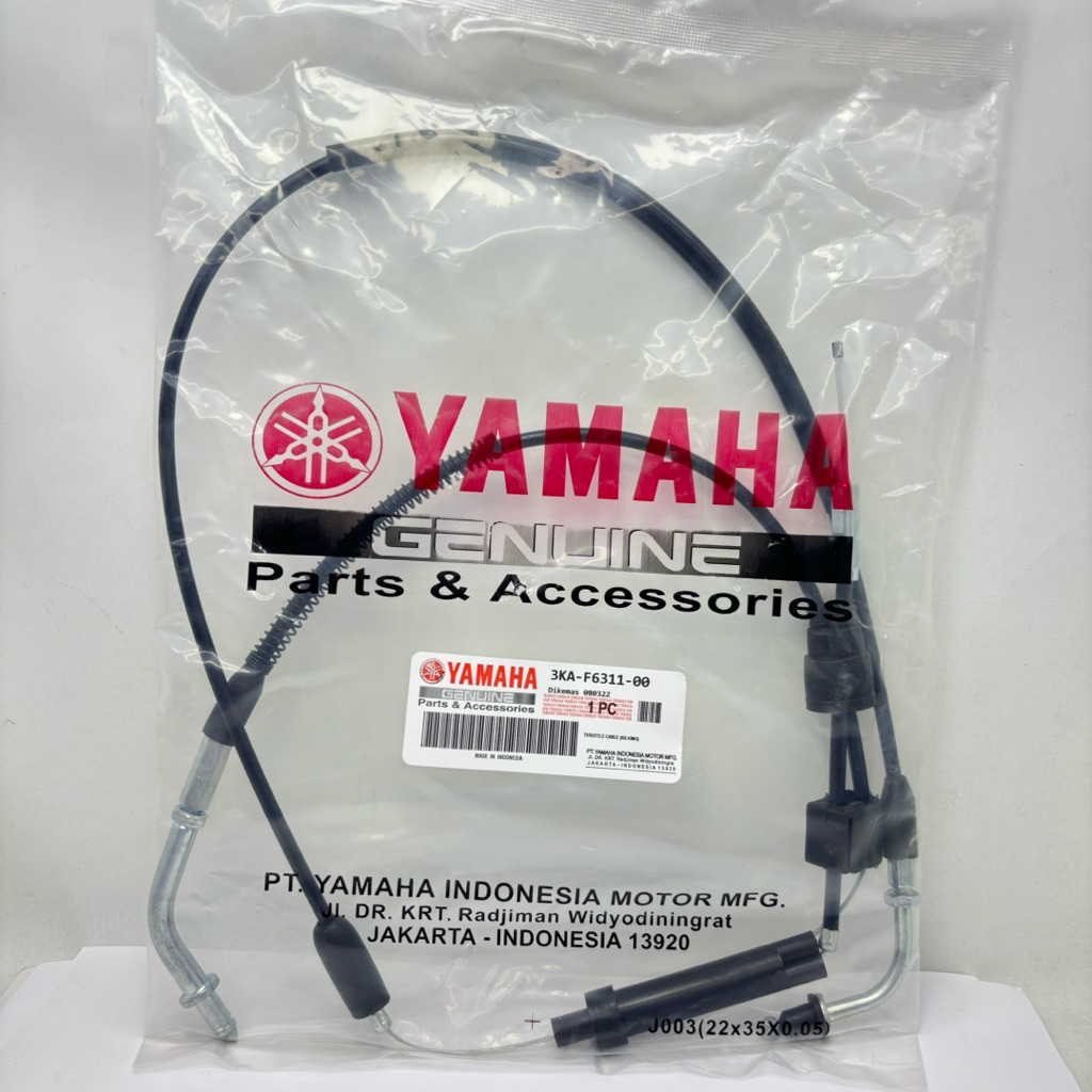 3KA-F6311-00 Kabel Gas Throttle Cable Gas Yamaha RXKING RXZ RXS