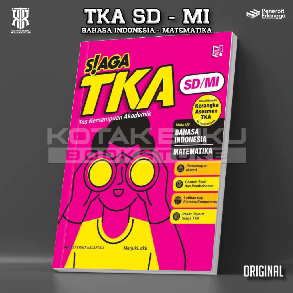 ( ERLANGGA ) SIAGA TKA SD / TKA SD 2025 / TKA SD/MI / Kurikulum Merdeka