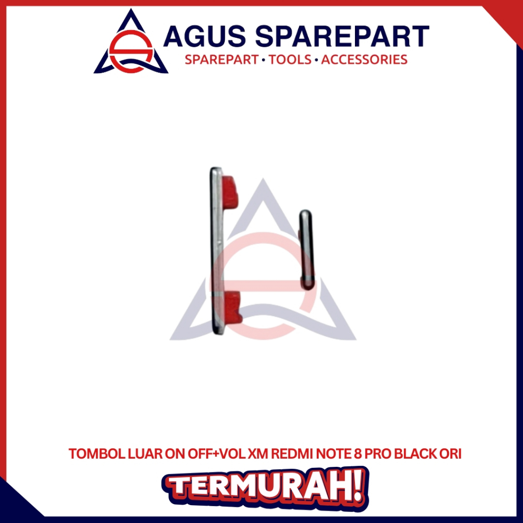TOMBOL LUAR ON OFF + VOLUME XIAOMI REDMI NOTE 8 PRO ORI