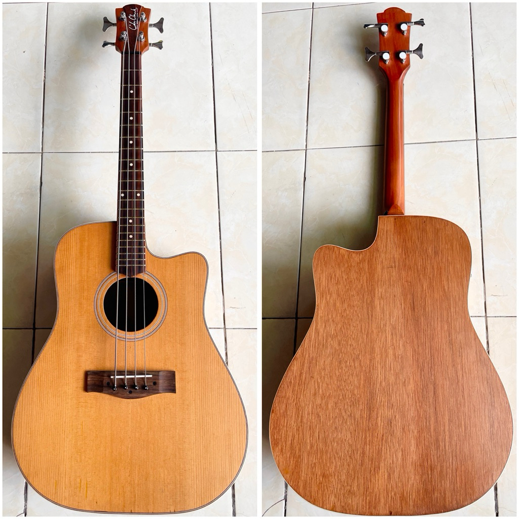 Gitar Bass Akustik Elektrik ColeClark