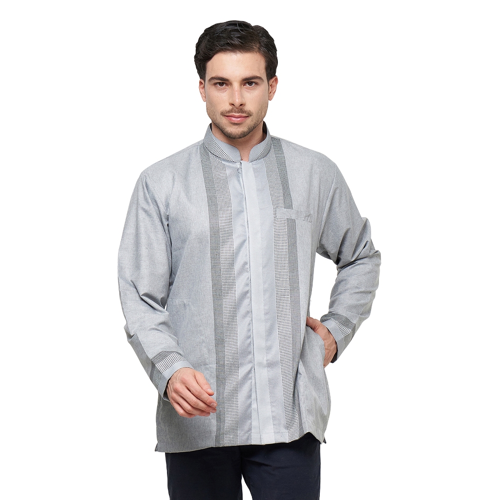 Obral Ramli Baju Koko Lengan Panjang Katun Turki