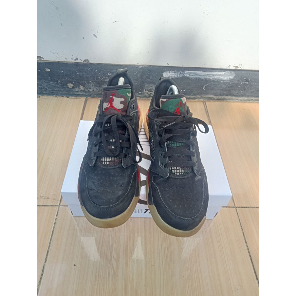 Sepatu N*ke air Jordan mars 270 low black ( second)