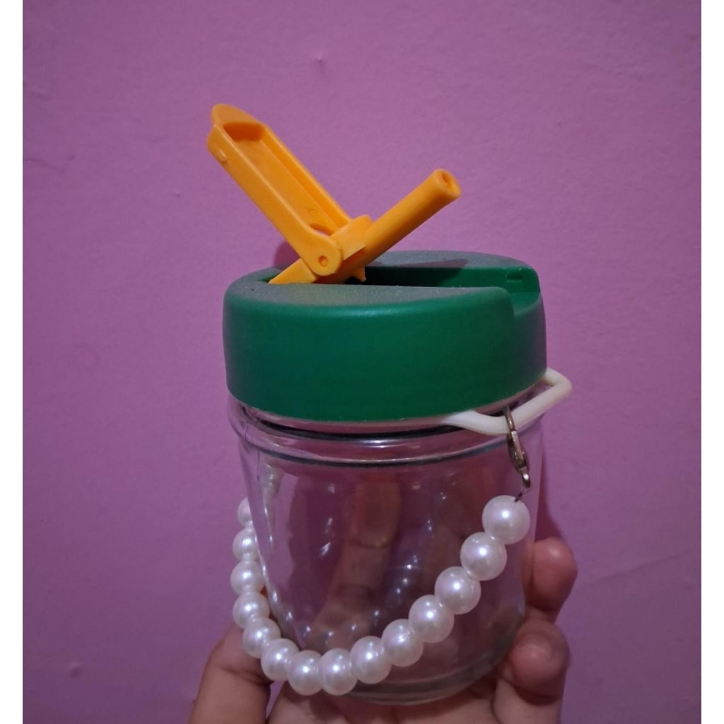 Tumbler Mini Kaca Estetik