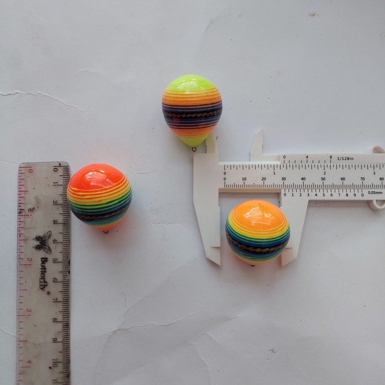 ( Isi 1 Pcs ) Pelampung Bulat Full Lilit Benang 30 MM Limited Edition Langka Super Rapih Sensitif Co