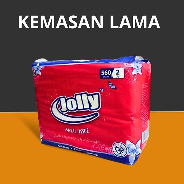 Tissue Facial / Tissue Wajah 560 sheet Merk Jolly