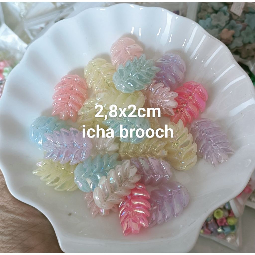 mute manik daun jely kilap AB ecer 50gram(a)