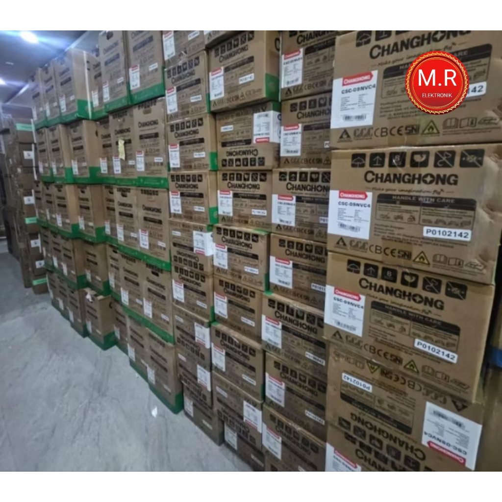AC CHANGHONG 1/2 PK DAN 1 PK NEW CSC-05NVB4/CSC-09NVB4 GARANSI 10 TAHUN