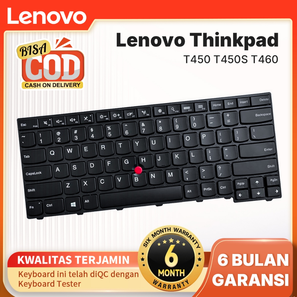 ORIGINAL Keyboard Laptop Lnvo ThinkPad T440, T440P, T460, T450, T450S, E431, E440, L450, L440