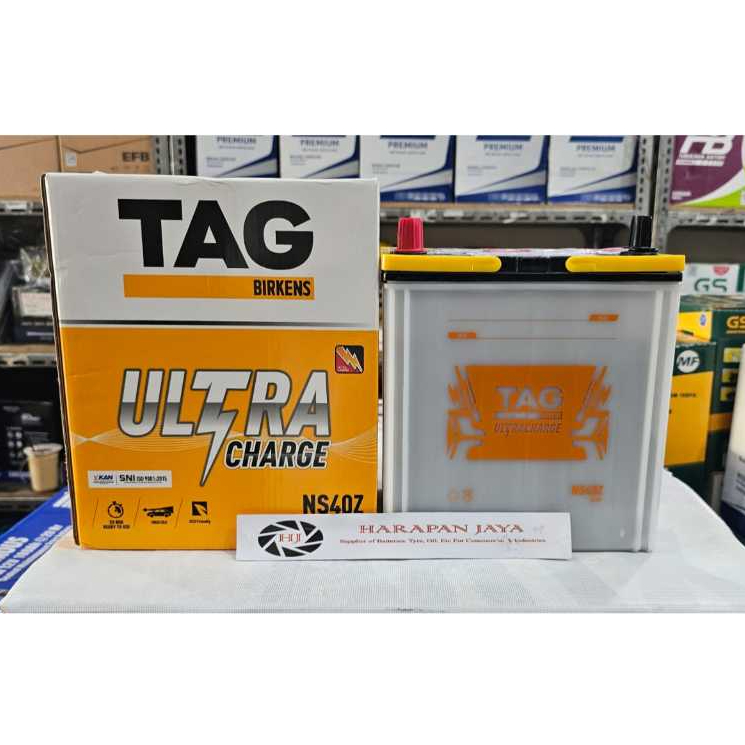AKI MOBIL TAG BIRKENS NS40Z / 36B20R (36 AH) (BASAH)