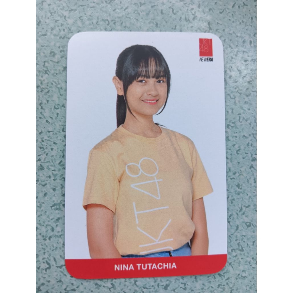 Photocard PC Nachia JKT48 Official spring has come personal meet and greet