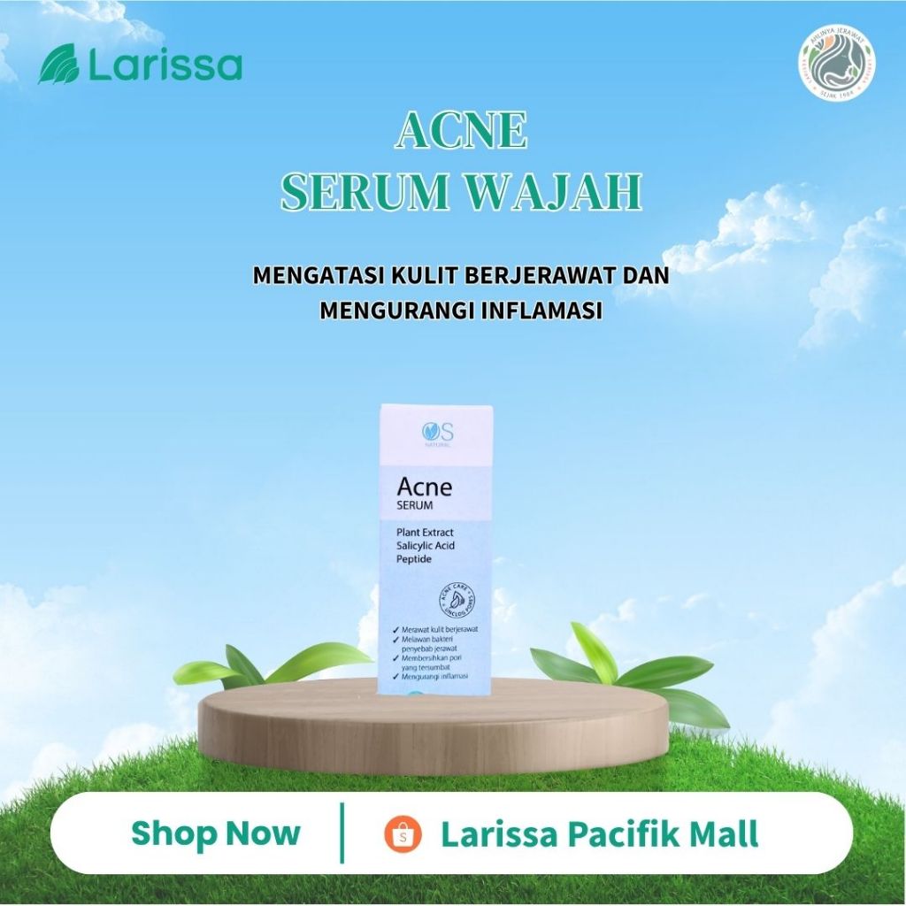 Larissa Serum Wajah Acne - Berjerwat Berminyak