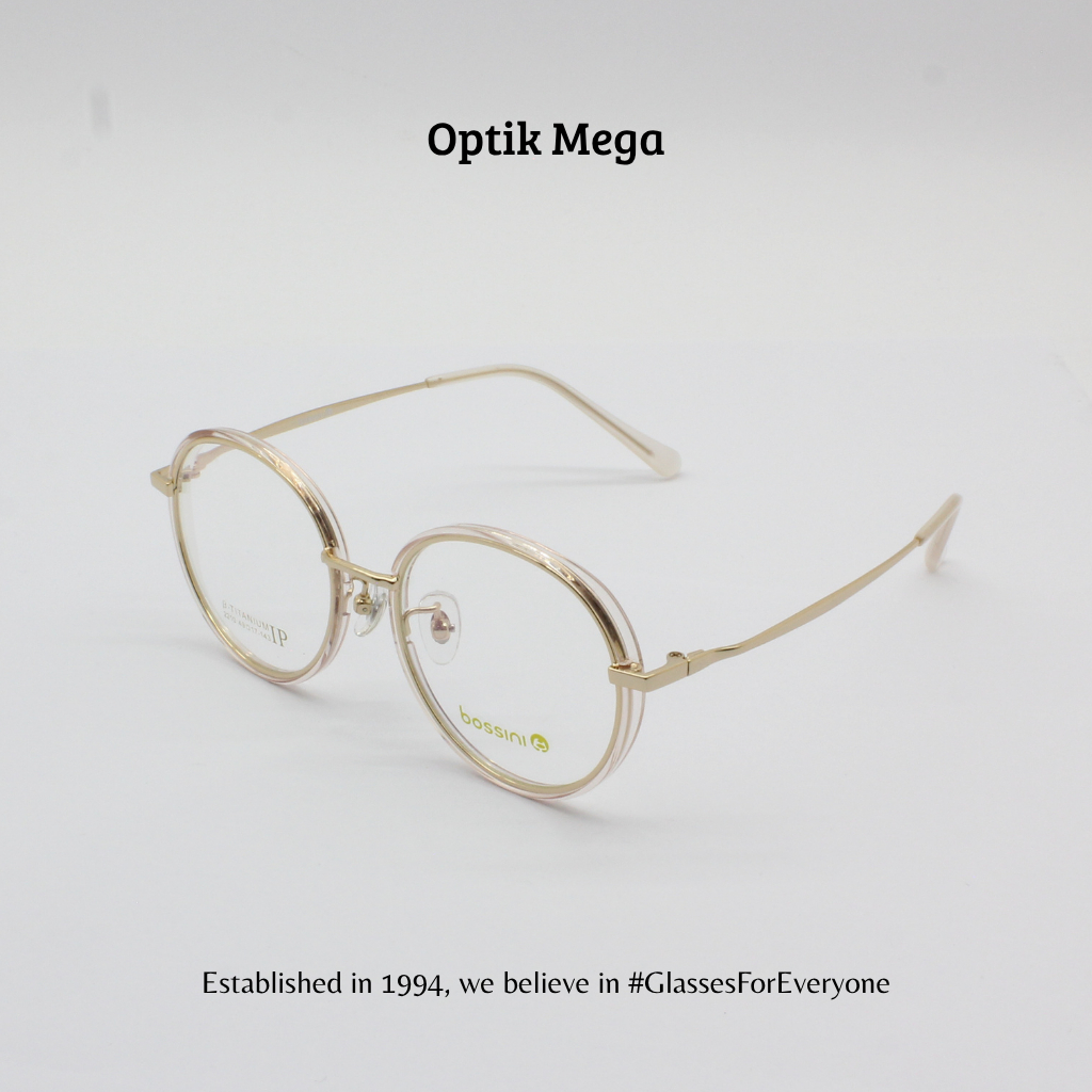 OPTIK MEGA - BOSSINI Titanium 2210 Black/Gold Unisex