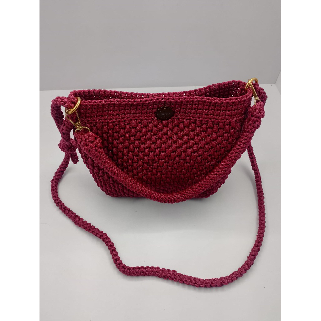 tas selempang rajut wanita/ tas jinjing wanita/handmade/ tas anyaman/tas souvenir