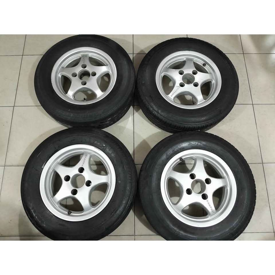 VELG OEM PANTHER R14 PCD 4X114 BAN BS 195/70 R14