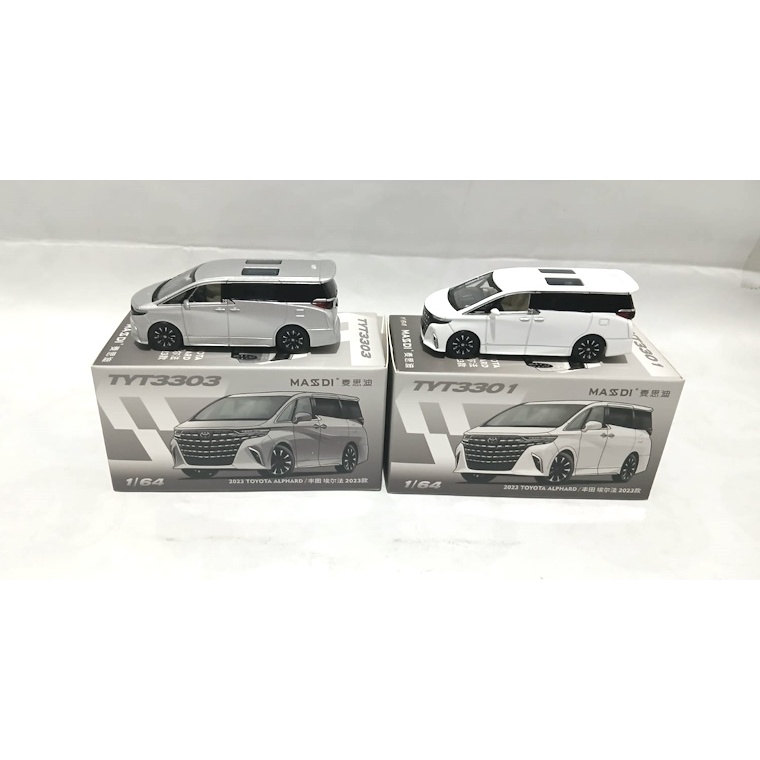 MASDI 1/64  TOYOTA ALPHARD 2023