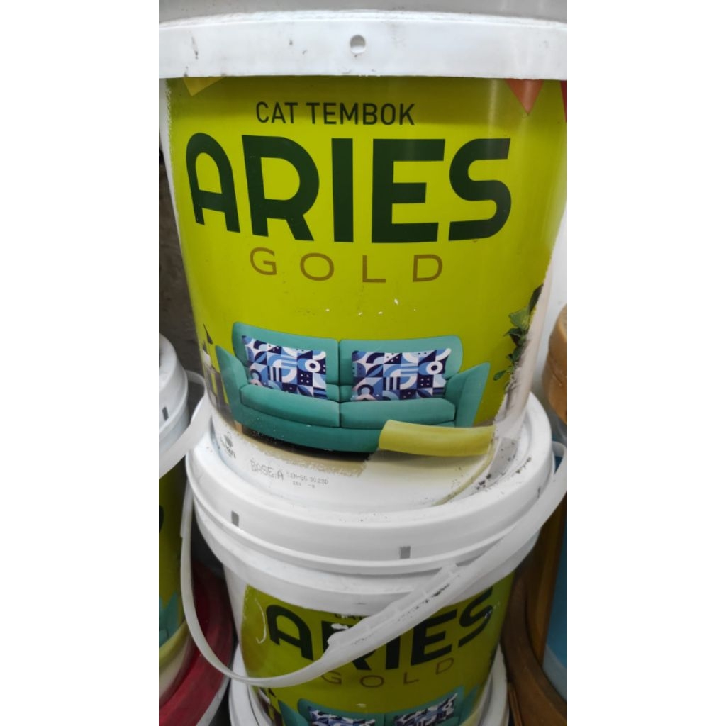 Aries Gold Cat Tembok 18kg