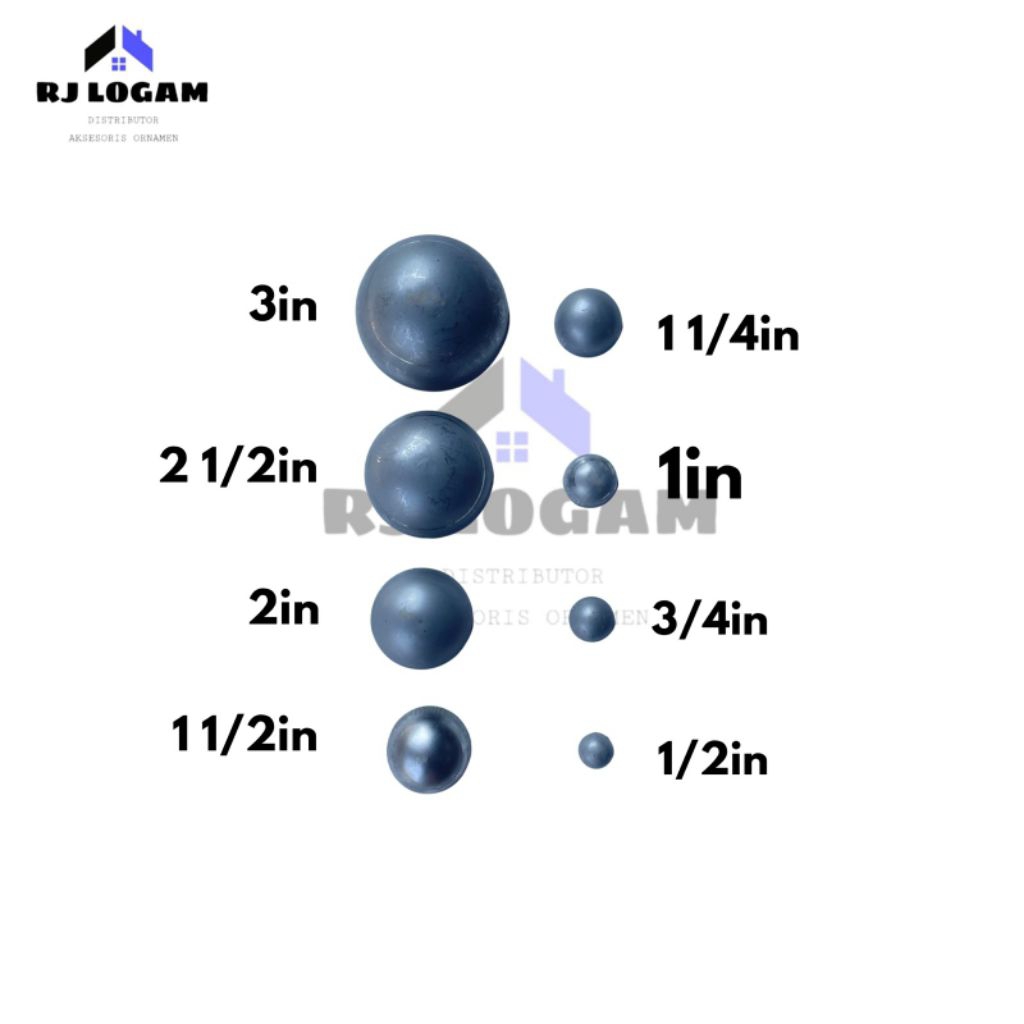 batok tutup pipa ,ornamen aksesoris pagar besi