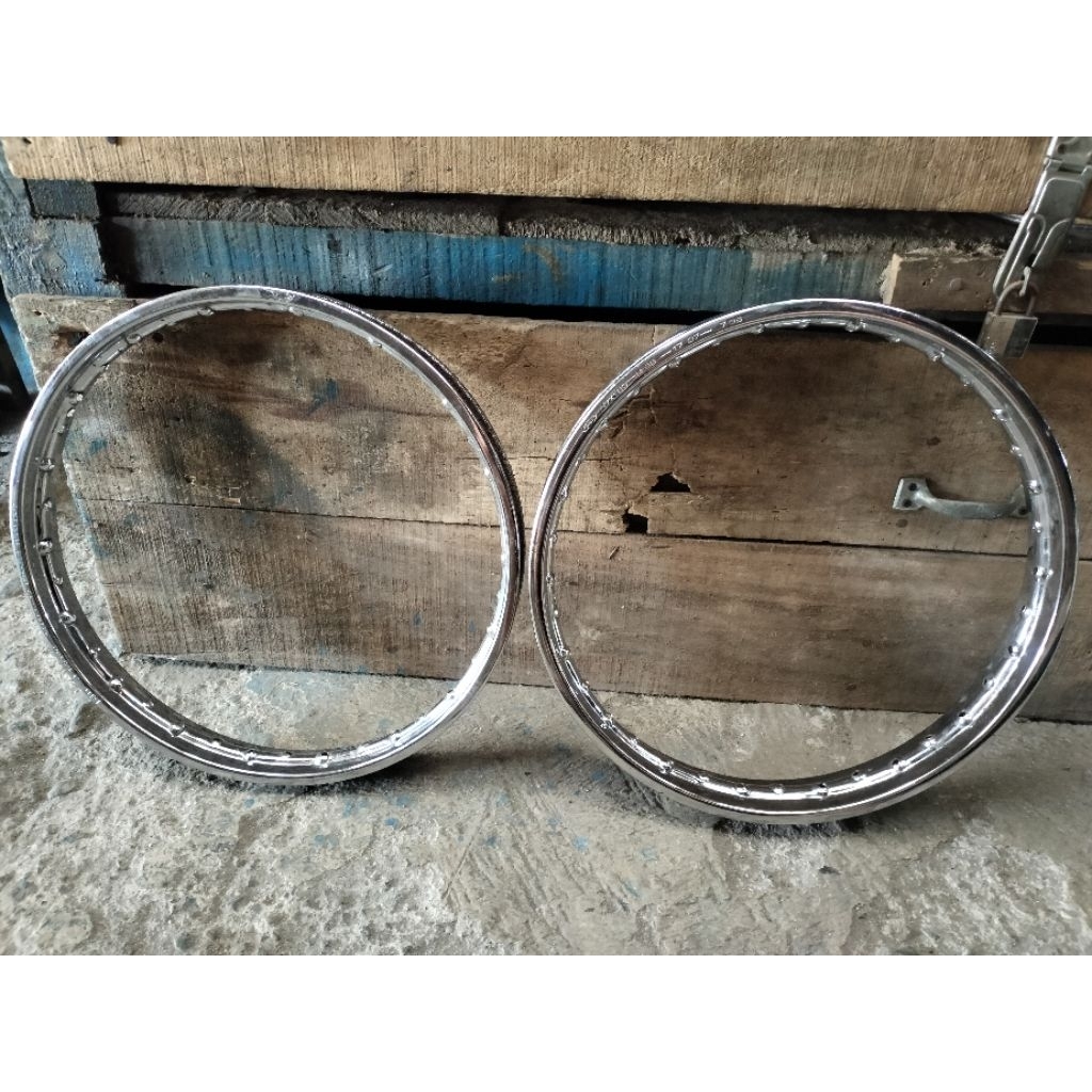 Sepasang Velg DID Ring 17-140&160 Original bekas copotan
