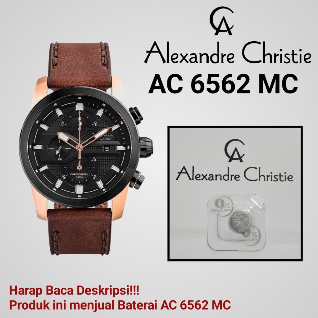 Baterai Jam Tangan Alexandre Christie AC 6562 MC