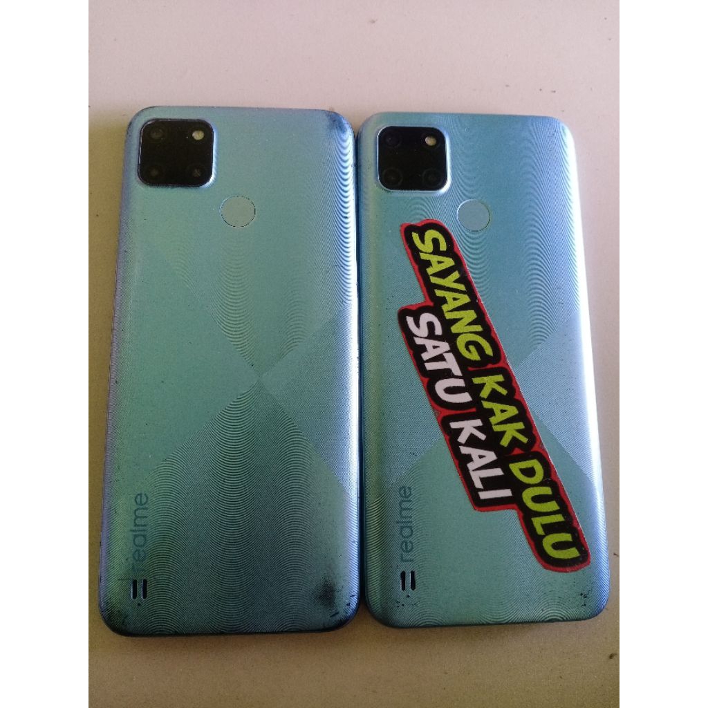 REALME C21Y,  MESIN NORMAL, MINUS LCD,  GARANSIN MESIN TESTED