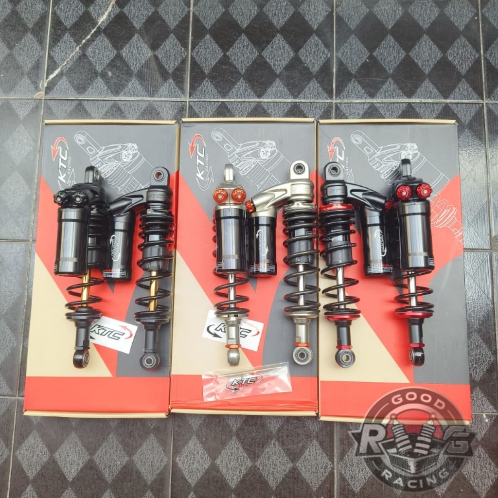 SHOCKBREAKER KTC RACING GUFO TABUNG ATAS DOUBLE KLIK FUNGSI UKURAN 280MM/320MM/340MM DOUBLE SHOCK BE