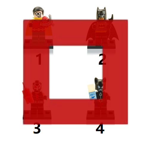 DC Robin Batman Bane Catwoman Mighty Micros Action Figure Mini