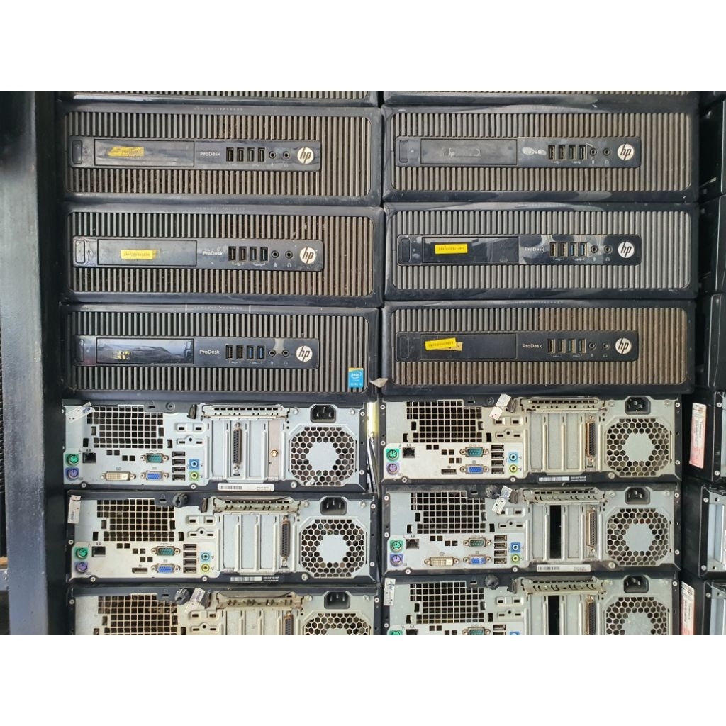 CPU HP SLIM CORE i5 4460 (GEN 4) RAM 8GB SSD 256GB. PC BUILTUP HP