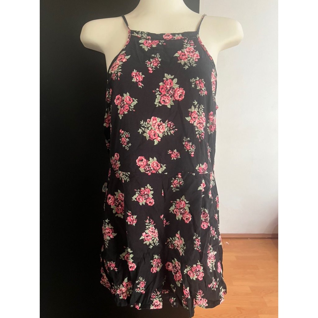 PRELOVED - JUMPSUIT WANITA / BAJU RENANG / JUMPSUIT PLAYSUIT RENANG HALTER TOP