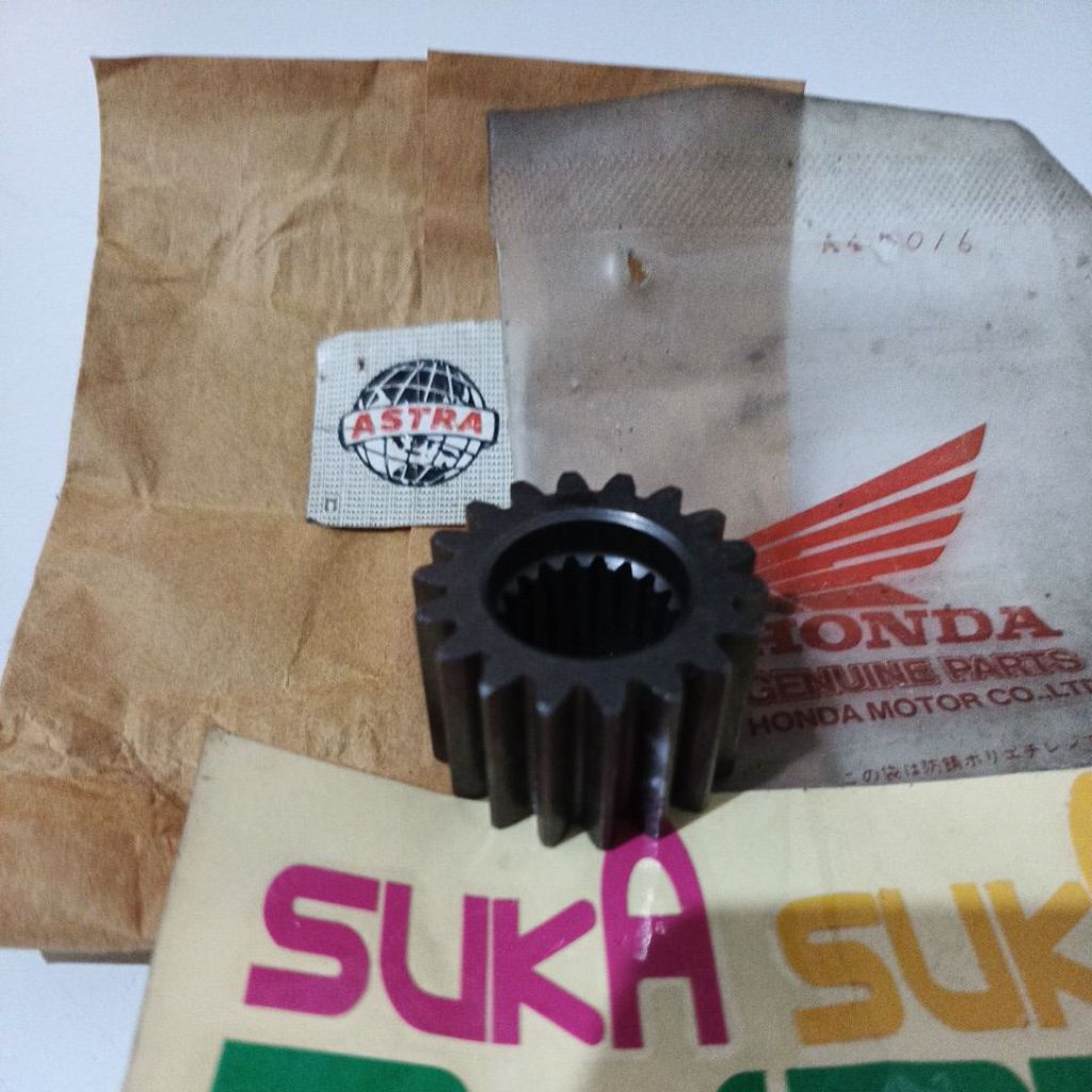 GIGI PRIMER / GIGI DENGUNG / GIGI NANAS HONDA WIN 100 GF6 ORIGINAL HONDA NOS