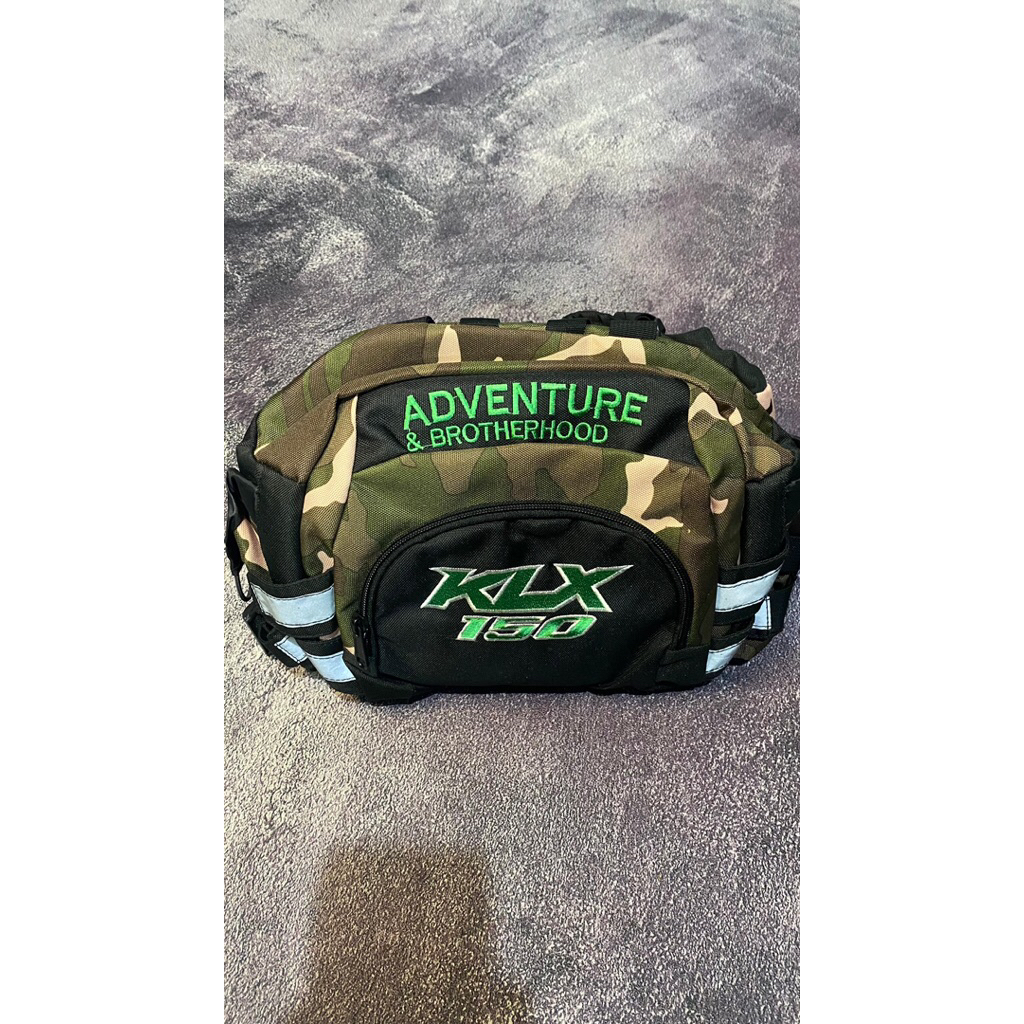 Tas pinggang pria ransel klx motocross trail trabas adventure