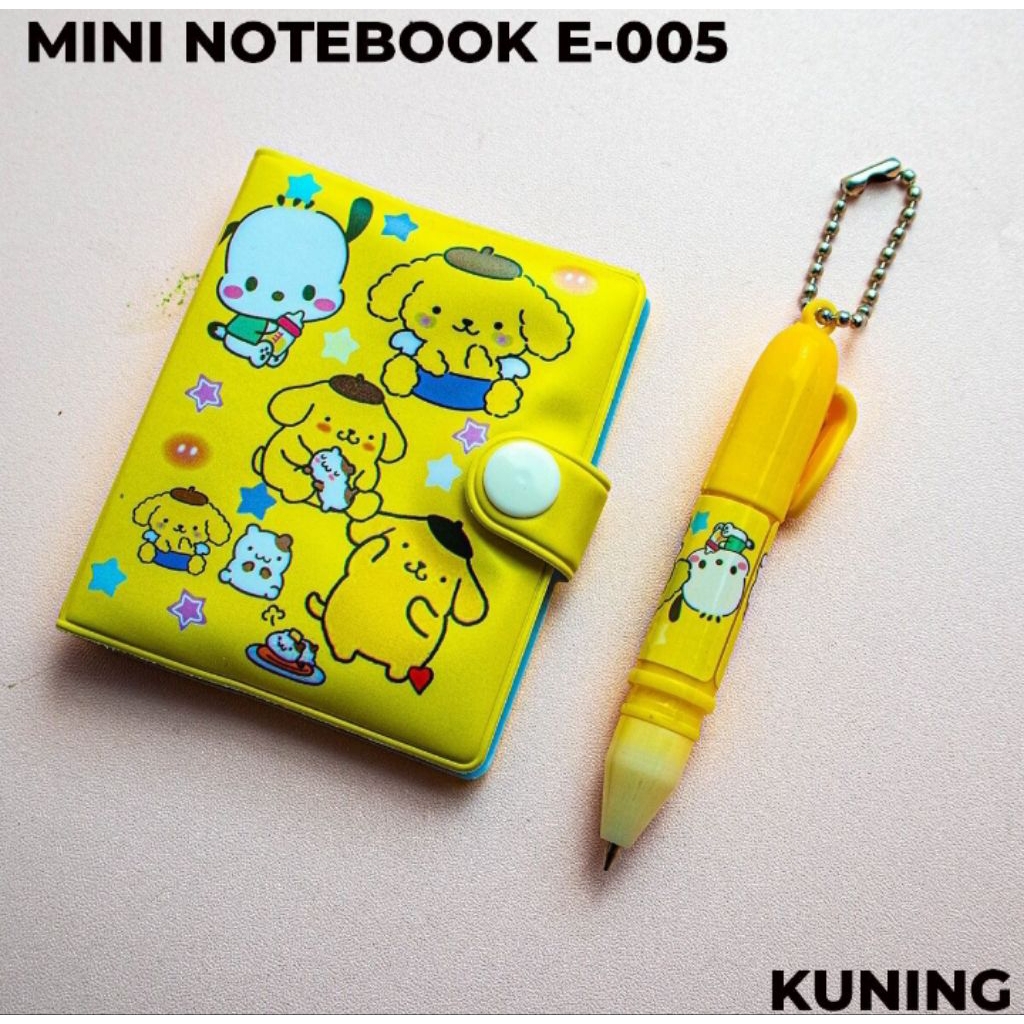Buku Tulis Kecil Karakter Anak Murah / Mini Memo + Pena 1 Pcs (M-E005)