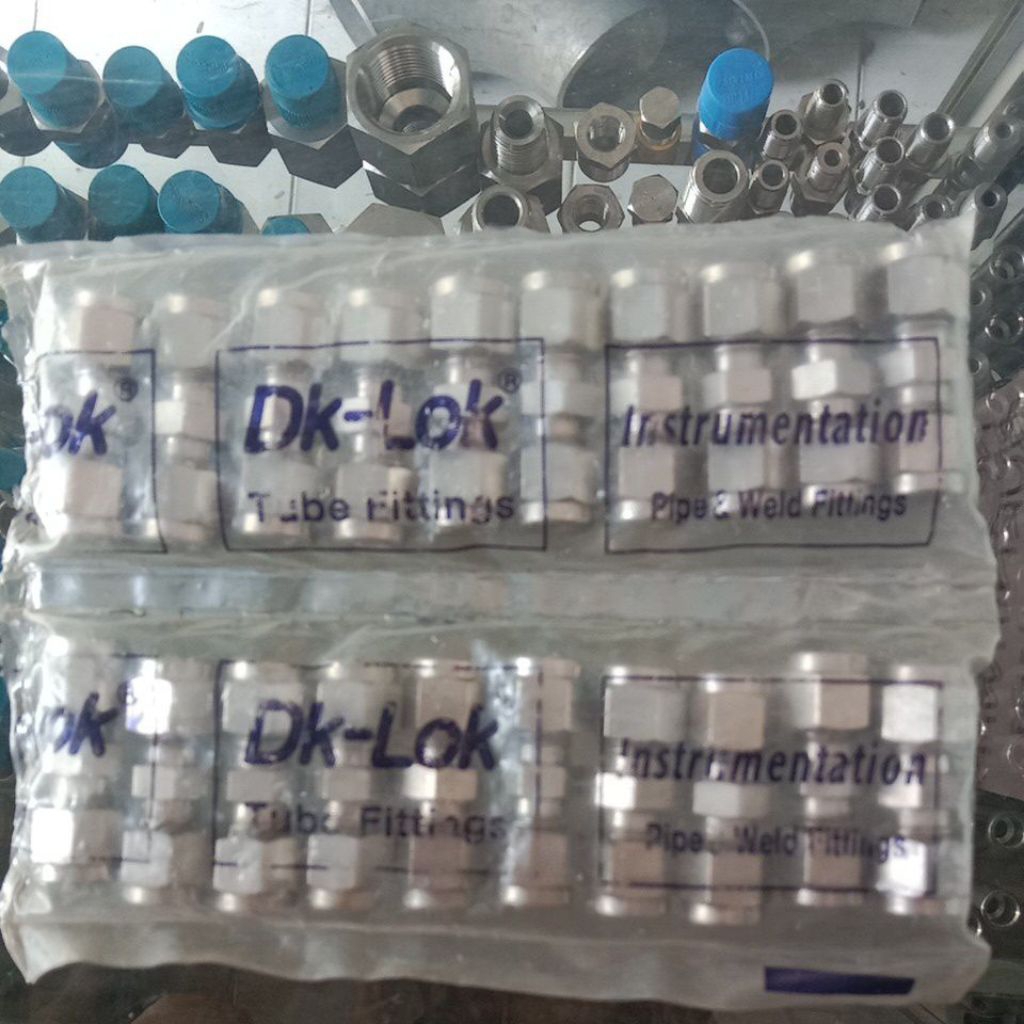 Union Connector 1/4" OD SS316 DK-LOK