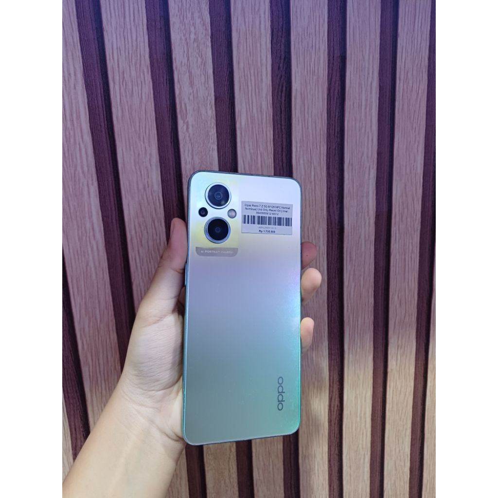 Oppo Reno 7 7Z 5G 8/128 NFC Normal No Minus, Second Masih Mulus, Unit Only Resmi