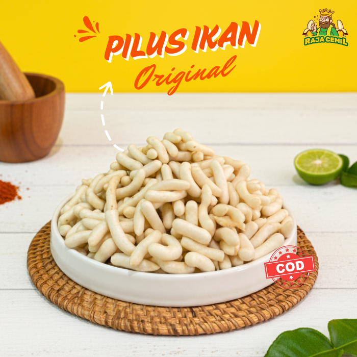 PILUS ORIGINAL RASA IKAN GURIH ASIN RENYAH