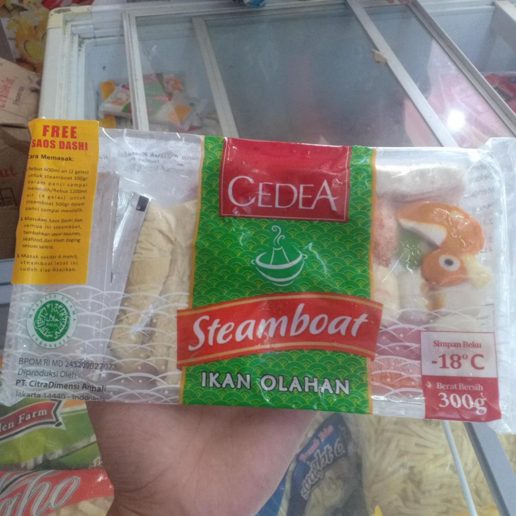 Cedea Steamboat Ikan Olahan