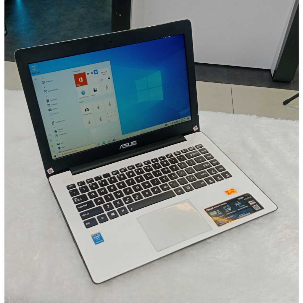 Laptop Leptop asus x453 intel pentium ram 8gb HardDisk 1 tb 14 inc siap pakai, laptop leptop second 