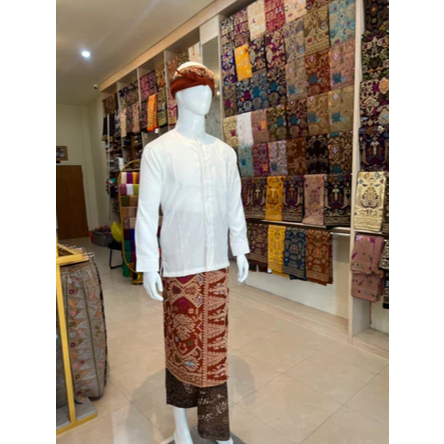anomancollection Baju Semi Safari Pria /Kemeja safari /sarari adat bali