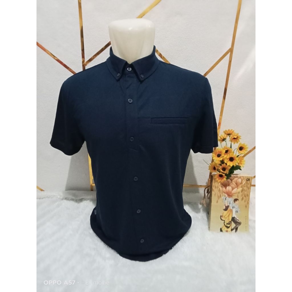 kaos kerah polo motif kemeja EXR