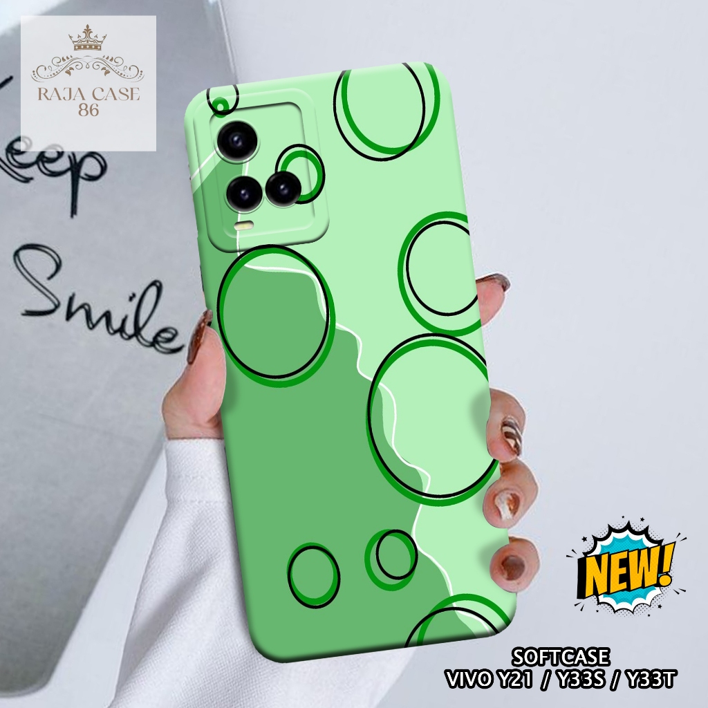 Case Vivo Y21 / Y33s / Y33t - casing Vivo Y21 - Motif case Cartoon - Pelindung handphone - Vivo - So